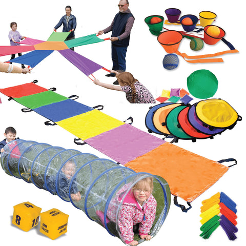 Gross Motor Skills Kit-Classroom Packs,Dropship,EDUK8,Garden Game,Movement Breaks,Outdoor Classroom,Outdoor Play,Outdoor Toys & Games,Physical Development-Learning SPACE