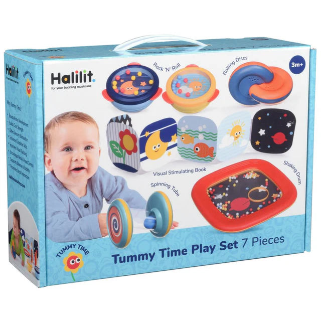 Halilit Interactive Tummy Time Kit, Learning SPACE