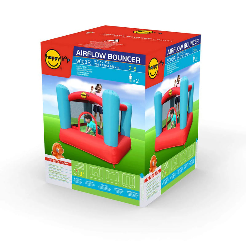 Happy Hop Bouncy Castle with Safety Enclosure, Learning SPACE
