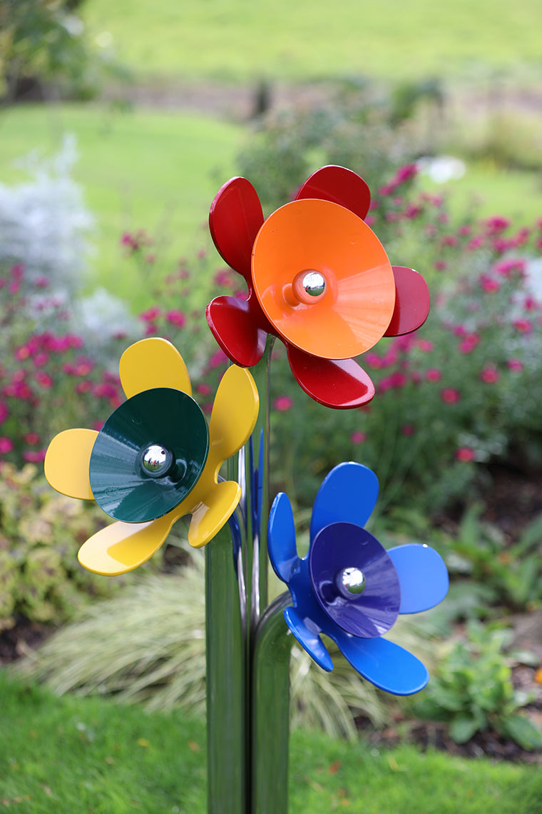 Harmony Flowers - Sensory Garden Musical Instruments, Minor Posy Ground Learning SPACE
