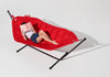 Headdemock Hammock- With Stand-Fatboy,Hammocks,Indoor Swings,Stock,Teen & Adult Swings-Red-100396-Learning SPACE