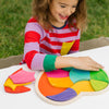 Heart Full of Colour Wooden Puzzle, Puzzles Learning SPACE