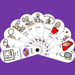 Help in the Classroom Fan-Back To School,Calmer Classrooms,Calming & Anxiety,communication,Deaf & Hard of Hearing,Fans & Visual Prompts,Life Skills,Play Doctors,Primary Literacy,PSHE,Social Stories & Games & Social Skills,Transitions and Routines-Learning SPACE