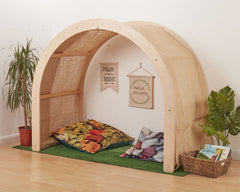 Hessian Fabric Cover for Classic Rafiki Arch-Arches,Cosy Direct,Den Accessories,Den Making Materials,Reading Den,Sensory Dens-Learning SPACE