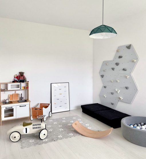 Hexagonal Indoor Climbing Wall, Learning SPACE
