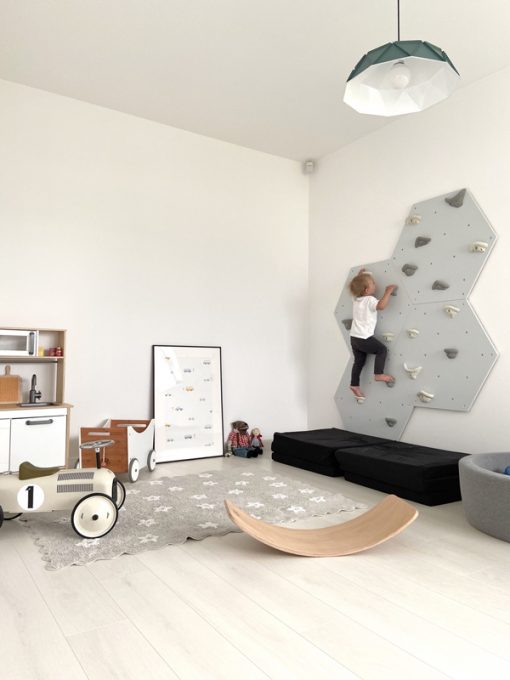 Hexagonal Indoor Climbing Wall, Learning SPACE