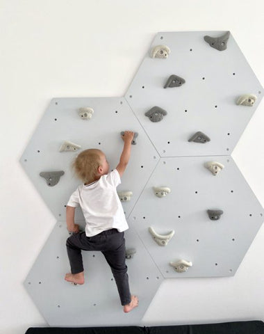 Hexagonal Indoor Climbing Wall-Additional Need,Gross Motor and Balance Skills,Helps With,Sensory Climbing Equipment,Strength & Co-Ordination-Learning SPACE