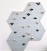 Hexagonal Indoor Climbing Wall-Additional Need,Gross Motor and Balance Skills,Helps With,Sensory Climbing Equipment,Strength & Co-Ordination-Grey-DSKMHEX-Grey-Learning SPACE