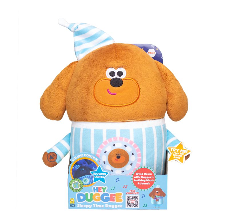 Hey Duggee Sleepy Time Duggee-Figurines,Gifts For 3-5 Years Old,Hey Duggee,Small World-Learning SPACE