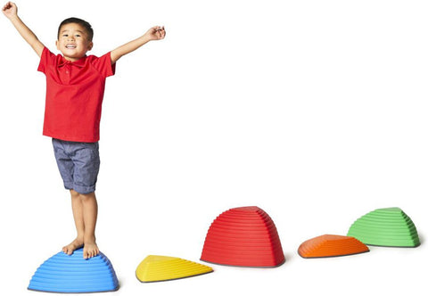 Hilltops - Set Of 5-Active Games,Balancing Equipment,Calmer Classrooms,Christmas,Exercise,Games & Toys,Gonge,Gross Motor and Balance Skills,Movement Breaks,Primary Games & Toys,Stepping Stones,Vestibular-Learning SPACE