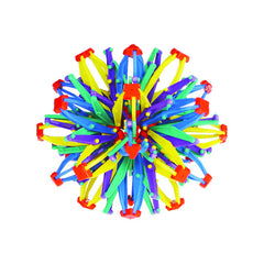 Hoberman Sphere - Mini Rainbow-Active Games,Calming & Anxiety,Cause & Effect Toys,Discontinued,Early Years Travel Toys,Games & Toys,Toys for Anxiety-Learning SPACE