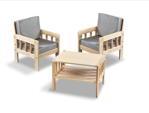 @ Home Grey Coffee And Table Set, Learning SPACE