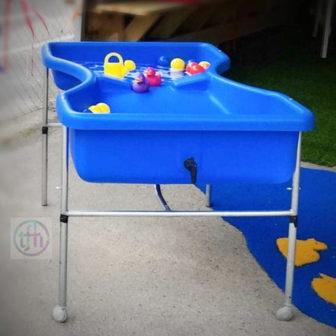 Hourglass Sand and Water Tray-Dropship,Messy Play,Outdoor Sand & Water Play,Outdoor Sand Pits,Sand,Sand & Water Trays,Sensory Garden,Stock,Trays,Water & Sand Toys-Learning SPACE