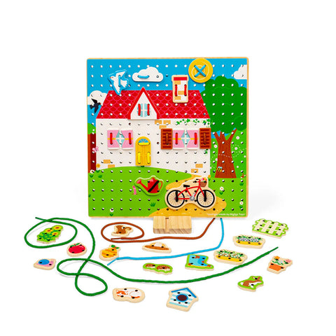 House Lace-A-Shape, Learning SPACE