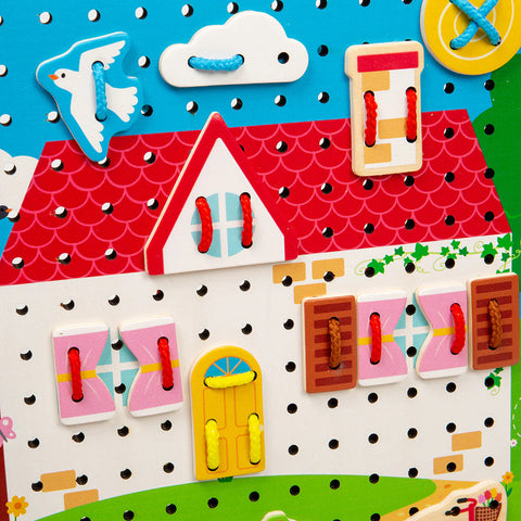 House Lace-A-Shape, Learning SPACE