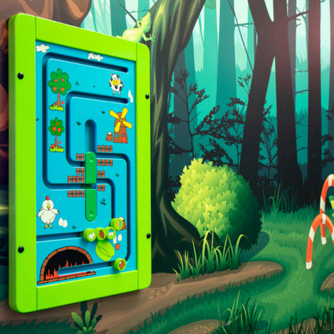 IKC Apple Pie Factory Wall Game-Dropship,IKC Classic,IKC Play,Nurture Room,Sensory Room Furniture,Sensory Wall Panels & Accessories-Learning SPACE