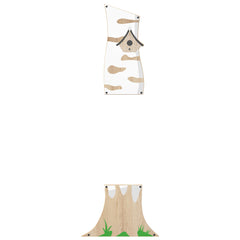 IKC Birch Wall Plate PM-Dropship,IKC Arctic,IKC Play,IKC Wall Plates,Nursery,Sensory Wall Panels & Accessories-Learning SPACE