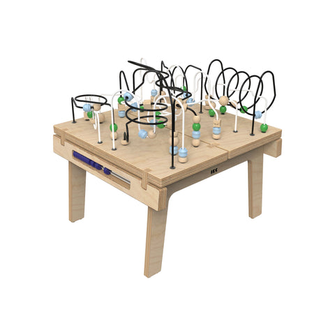 IKC Buxus Wirebeads Table-Dropship,Fine Motor Skills,IKC Freestanding Play Structure,IKC Freestanding Play System,IKC Play,Tracking & Bead Frames-Learning SPACE