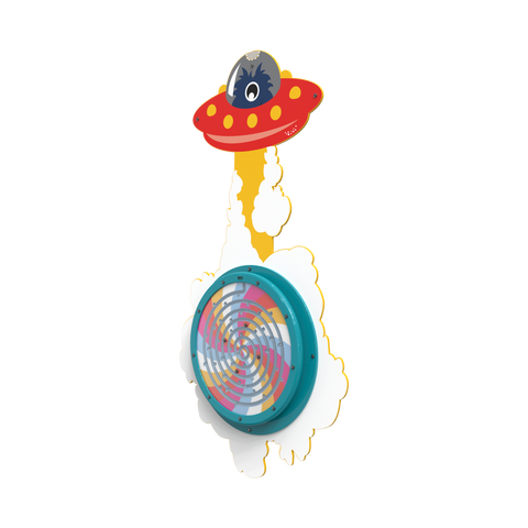 IKC Transporter Playwheel 1 PW Wall Plate-Dropship,IKC Monster,IKC Play,IKC Wall Plates,Nursery,Sensory Wall Panels & Accessories-Learning SPACE