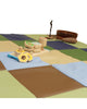 Large Natural Earth Play Mat (148*148cm), Learning SPACE
