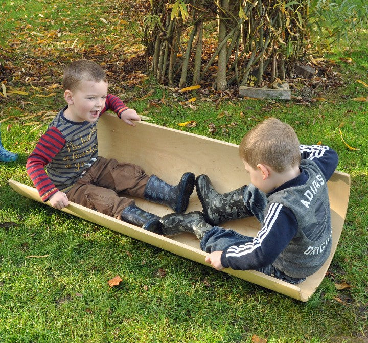 Indoor Large Wooden Tube Rocker, Learning SPACE