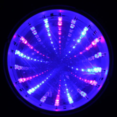 Infinity Mirror - 6"-AllSensory,Calming & Anxiety,Helps With,Infinity mirror,Playlearn,SCOTEXCEL,Sensory Light Up Toys,Sensory Mirrors,Sensory Seeking,Star & Galaxy Theme Sensory Room,Stock,Visual Sensory Toys-Learning SPACE