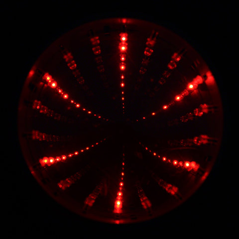 Infinity Mirror - 6"-AllSensory,Calming & Anxiety,Helps With,Infinity mirror,Playlearn,SCOTEXCEL,Sensory Light Up Toys,Sensory Mirrors,Sensory Seeking,Star & Galaxy Theme Sensory Room,Stock,Visual Sensory Toys-Learning SPACE