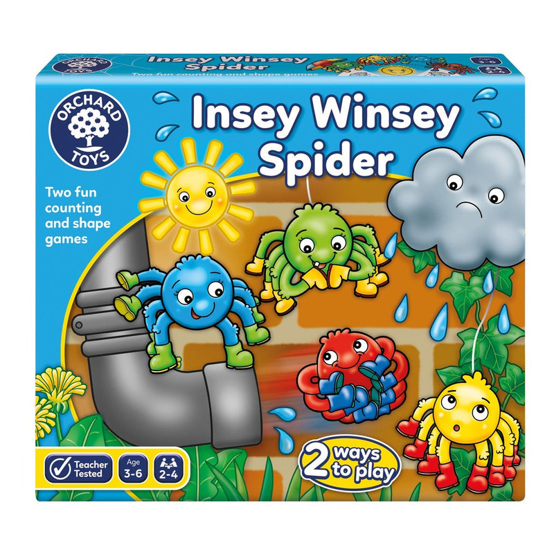 Insey Winsey Spider Game, Learning SPACE
