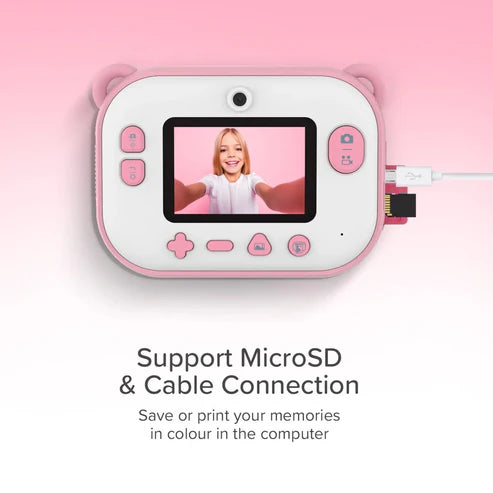 Instant Print Camera | Thermal Printer w/ Paper Refills | myFirst Camera Insta 2, Learning SPACE