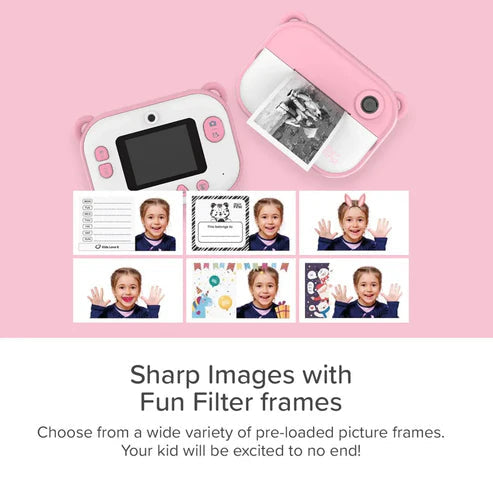 Instant Print Camera | Thermal Printer w/ Paper Refills | myFirst Camera Insta 2, Learning SPACE