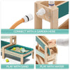Interactive Wooden Water Track for Kids – Outdoor Play & Learning, Learning SPACE