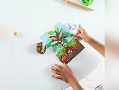 Into The Garden Sensory Activity Kit-Arts & Crafts-Art Materials,Arts & Crafts,Early Arts & Crafts,Learning Activity Kits,Learning Resources,Modelling Clay,Primary Arts & Crafts,Seasons,Spring-Learning SPACE
