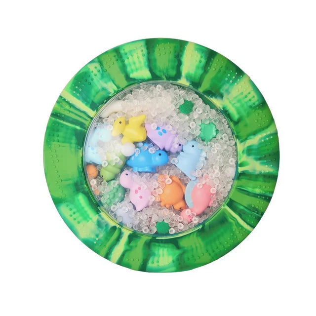 Jellystone Designs Peek-a-Boo Sensory Bag, Dino Learning SPACE