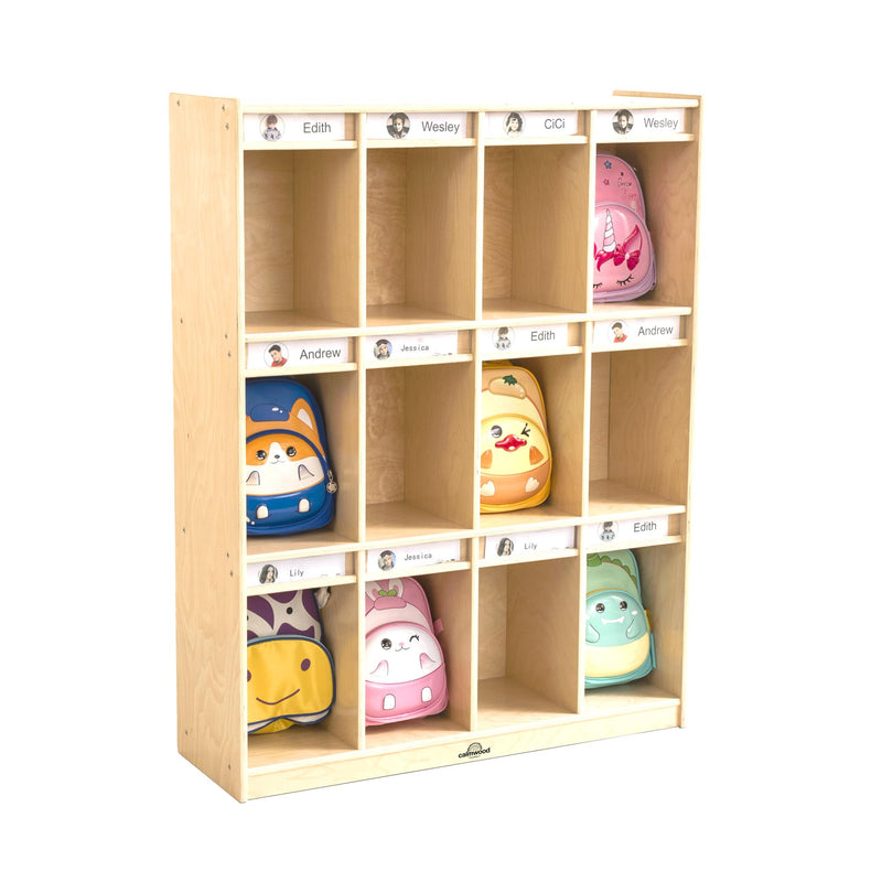 12 Cubby Coat and Bag Storage, Learning SPACE