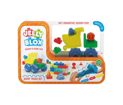 Jelly Blox Dump Truck Set, Building Toys Learning SPACE