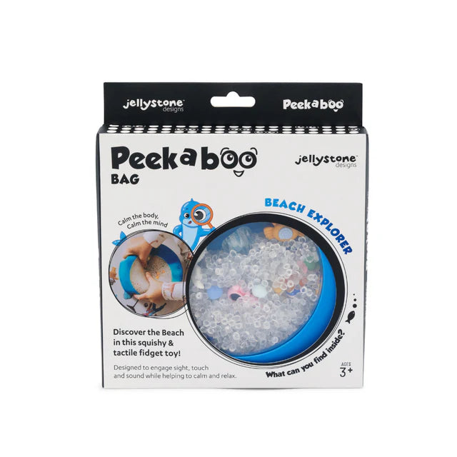 Jellystone Designs Peek-a-Boo Sensory Bag, Learning SPACE