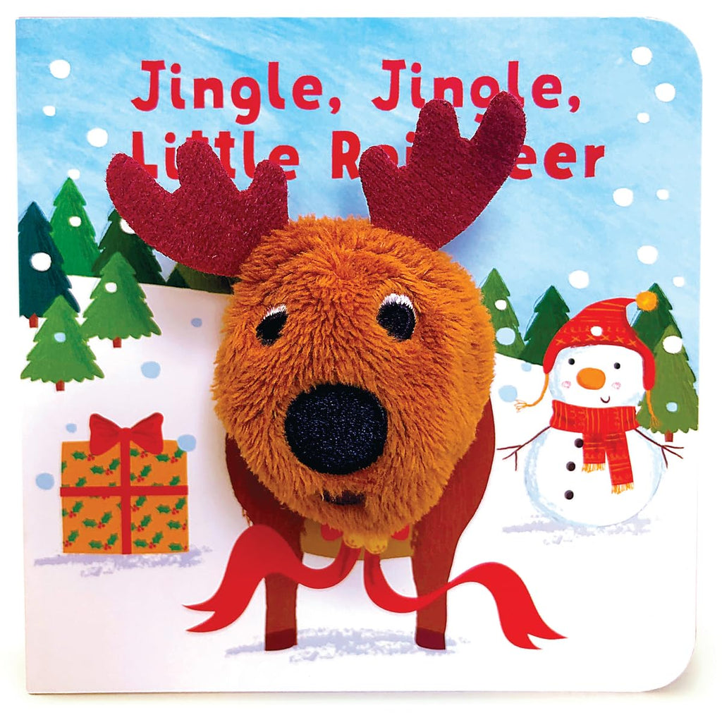 Jingle Jingle, Little Reindeer Finger Puppet Book, Learning SPACE