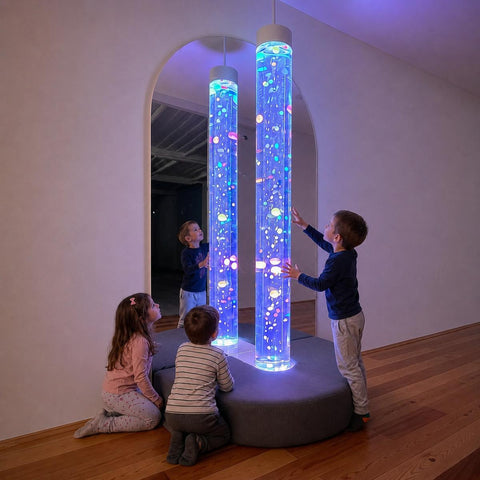 Jumbo Bead Tube with Mirror & Padded Surround, Learning SPACE