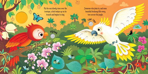 Jungle Sounds - Noisy Book-AllSensory,Baby Books & Posters,Baby Musical Toys,Baby Sensory Toys,Calming & Anxiety,Early Years Books & Posters,Early Years Literacy,Music,Sensory Seeking,Sound Equipment,Stock,Usborne Books-Learning SPACE