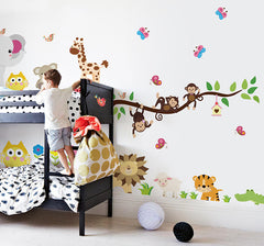 Jungle Wall Sticker, Learning SPACE