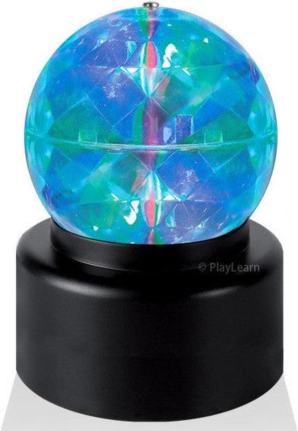 Kaleidoscope Rotating Disco Ball (Battery Operated) Projector, Learning SPACE