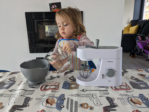 Kenwood Play Pretend Kitchen Food Mixer-Calmer Classrooms,Casdon Toys,Core Range,Gifts For 2-3 Years Old,Helps With,Imaginative Play,Kitchens & Shops & School,Life Skills,Play Food,Play Kitchen Accessories,Pretend play,Role Play-Learning SPACE