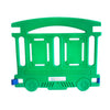Kiddi Train Space Dividers, Green Carriage Learning SPACE