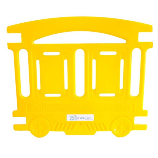 Kiddi Train Space Dividers, Yellow Carriage Learning SPACE
