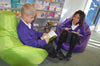 Kids Reading Pod Bean Bag-Bean Bags,Bean Bags & Cushions,Eden Learning Spaces,Matrix Group,Nurture Room,Reading Area,SCOTEXCEL,Sensory Room Furniture-Learning SPACE