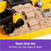 Kinetic Sand Construction Site Sandbox, Learning SPACE