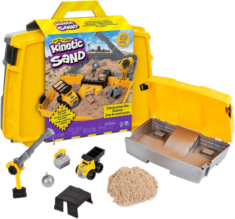 Kinetic Sand Construction Site Sandbox, Learning SPACE