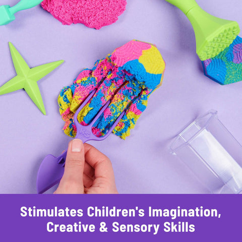 Kinetic Sand Squish N Create-AllSensory,Arts & Crafts,Calming & Anxiety,Cerebral Palsy,Craft Activities & Kits,Helps With,Kinetic Sand,Messy Play,Primary Arts & Crafts,S.T.E.M,Sand,Science Activities,Seasons,Sensory Seeking,Summer,Water & Sand Toys-Learning SPACE