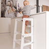 Kitchen Helper Tower 2 in 1 Unit - Folding Table/Chair, Furniture Learning SPACE
