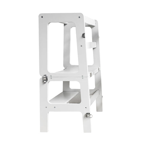 Kitchen Helper Tower 2 in 1 Unit - Folding Table/Chair, Furniture Learning SPACE